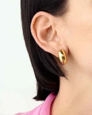 JENNY BIRD | Tome Hoops Medium Earrings | Gold