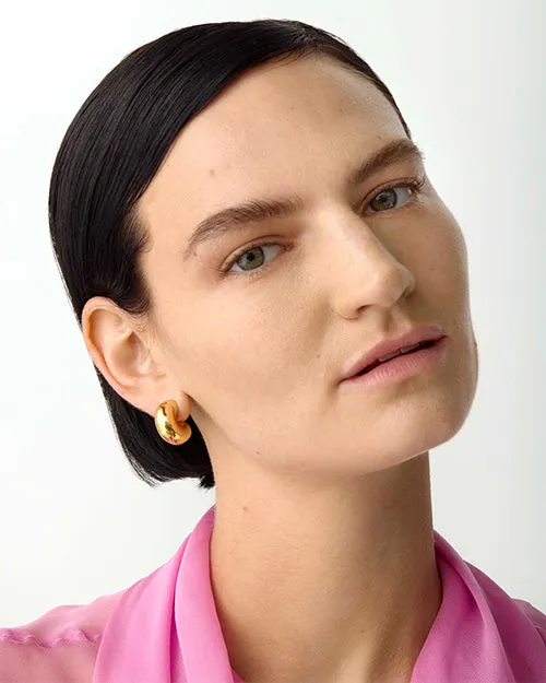 JENNY BIRD | Tome Hoops Medium Earrings | Gold