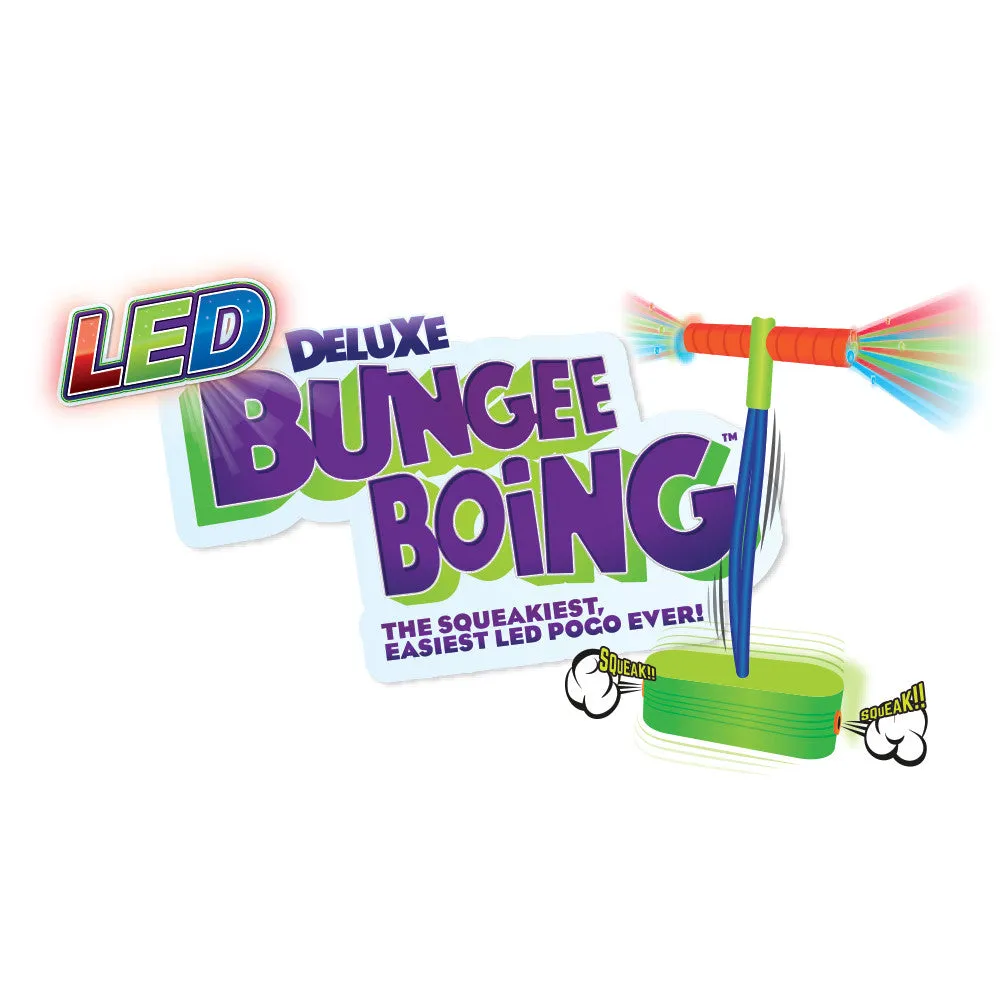 Jumparoo LED Deluxe Bungee Boing Jump & Squeak Pogo for Kids 3 