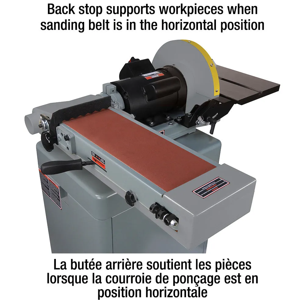 King KC-780FX 6" x 48" Belt / 12" Disc Sander