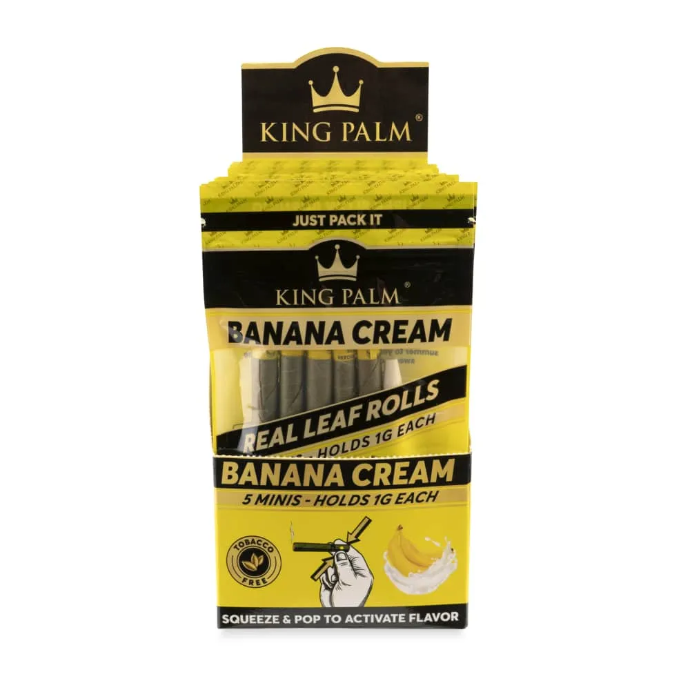 King Palm Mini Size 5 Pack - Various Flavors - (15 Count Display)