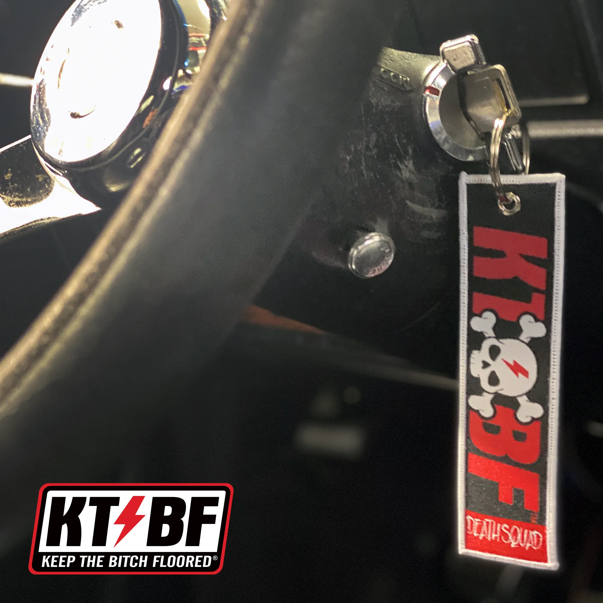 KTBF™ "Death Squad" Ripcord Keychain