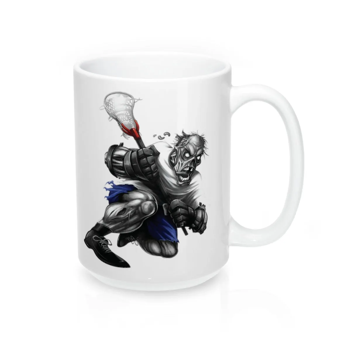 Lacrosse Zombie Mug 15oz