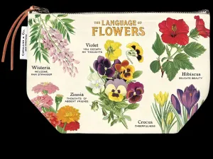 Language of Flowers Zip Pouch