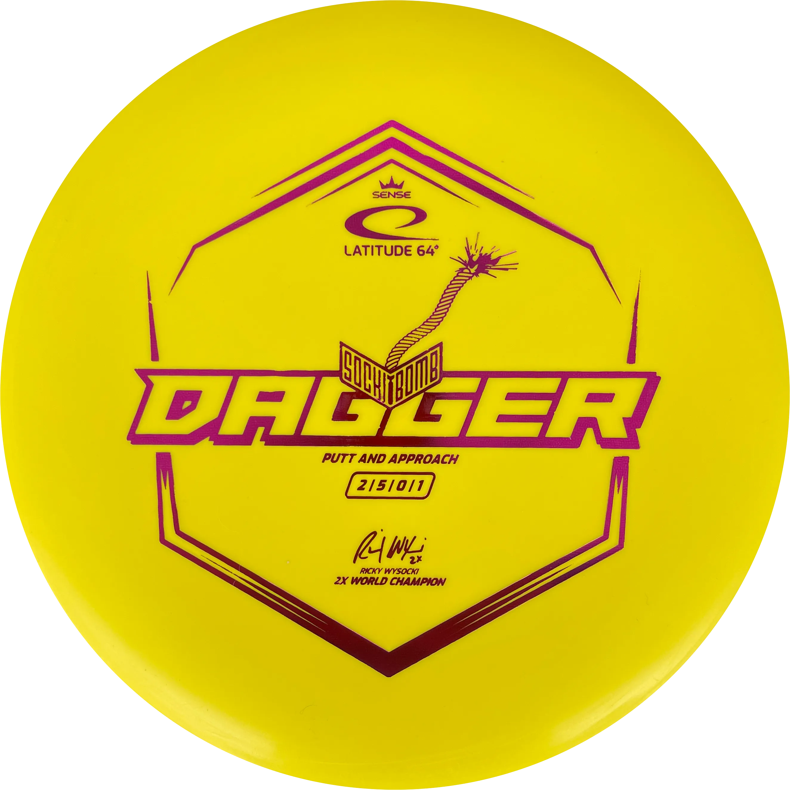 Latitude 64° Sense Dagger Sockibomb - Ricky Wysocki Team Series