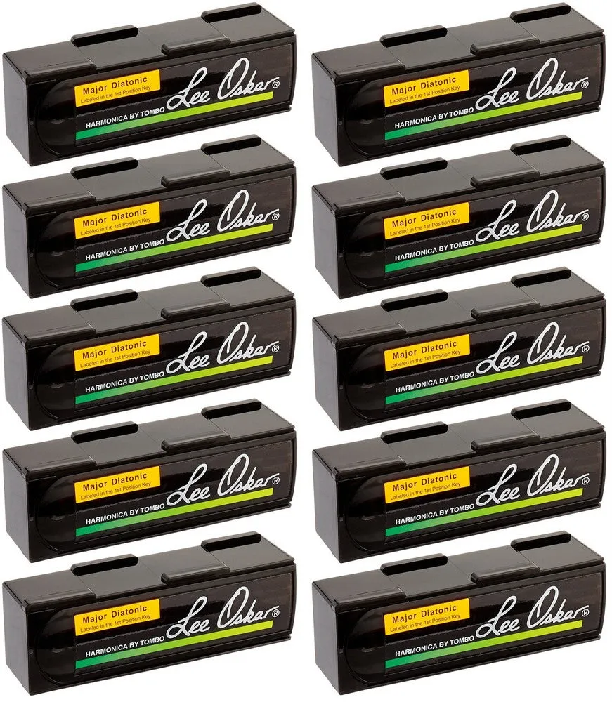 Lee Oskar Stock Empty Major Diatonic Case(10 Pack). Includes Free USA Shipping