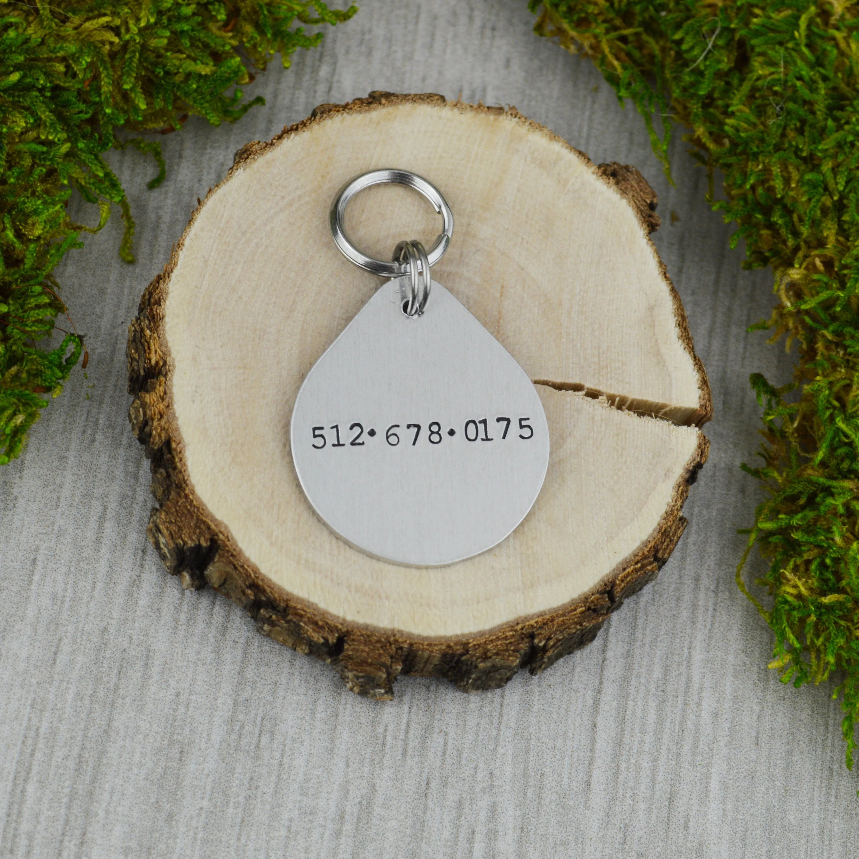 Lotus Field Pet ID Tag