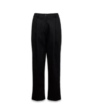 MACKY Golf: Wide Cotton Pants - Black