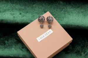 Margot Earrings - Graphite