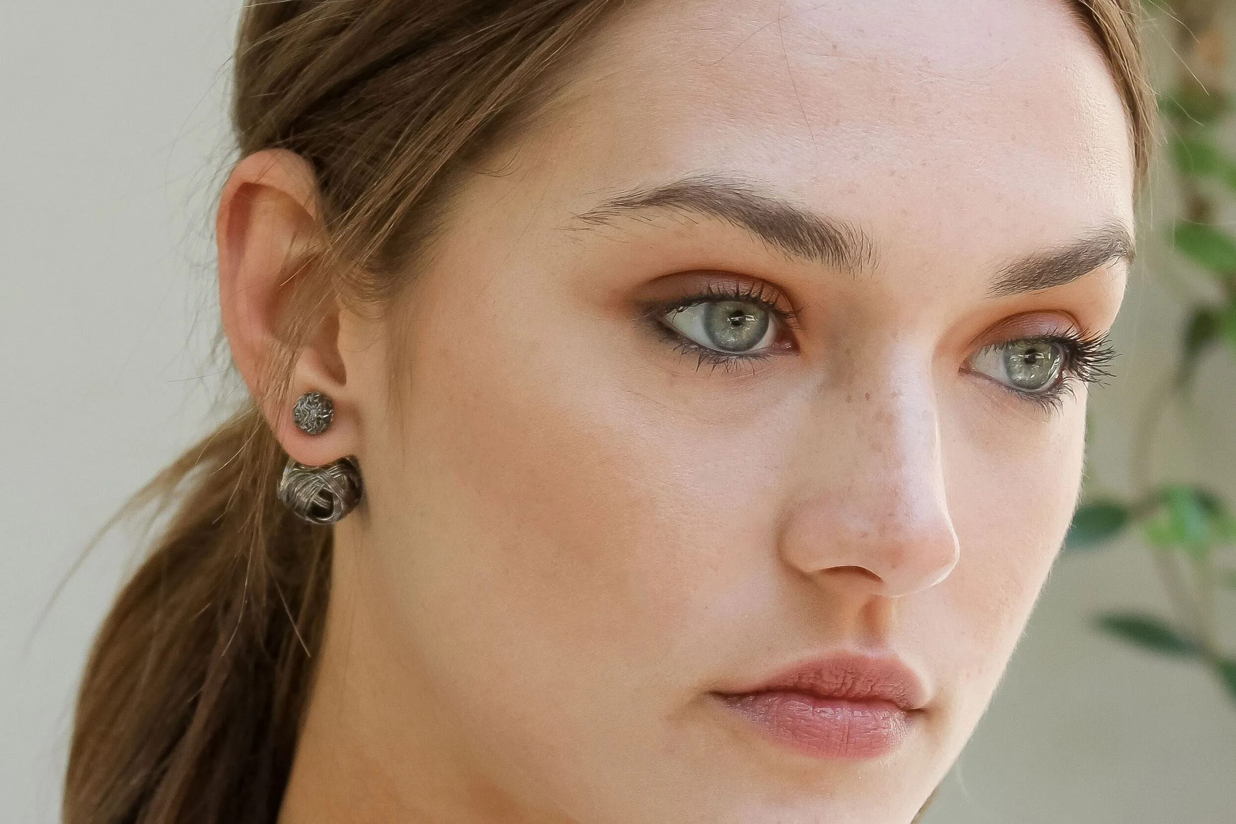 Margot Earrings - Graphite