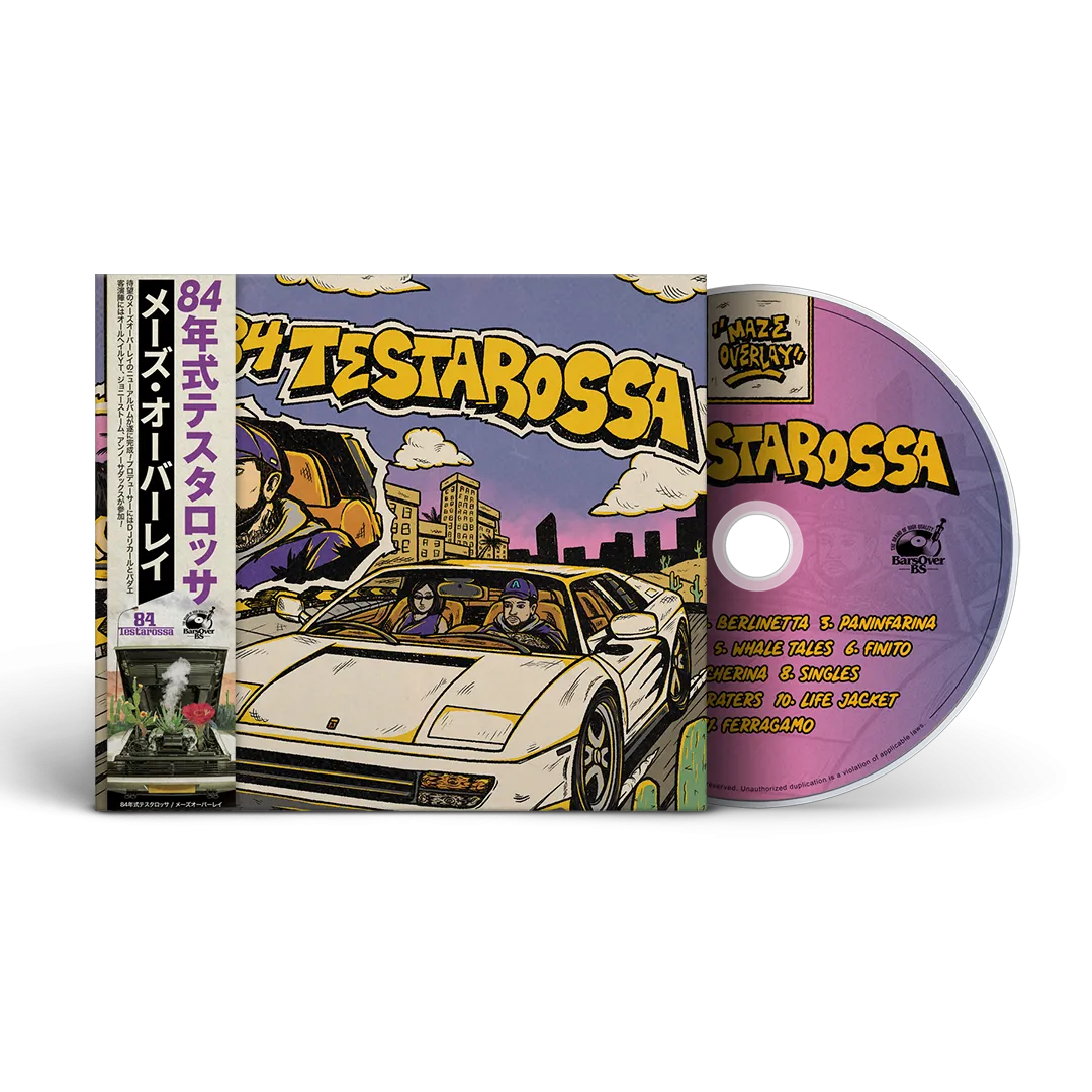 Maze Overlay - 84 Testarossa (Digipak CD With Obi Strip) (VERY LIMITED)