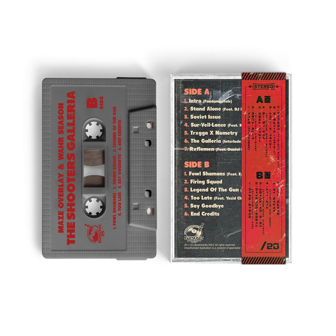 Maze Overlay x Wahr Season - Shooters Galleria (Cassette Tape With Obi Strip)