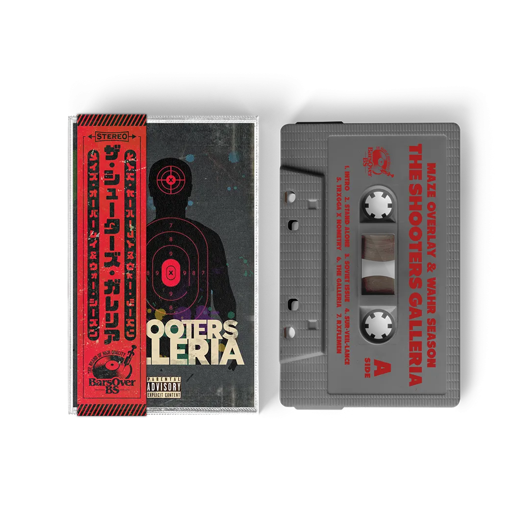 Maze Overlay x Wahr Season - Shooters Galleria (Cassette Tape With Obi Strip)