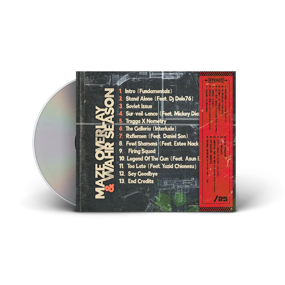 Maze Overlay x Wahr Season - Shooters Galleria (Digipak With Obi Strip)