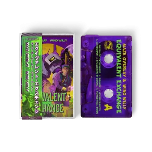 Maze Overlay x Wino Willy - Equivalent Exchange (Cassette Tape With Obi Strip)