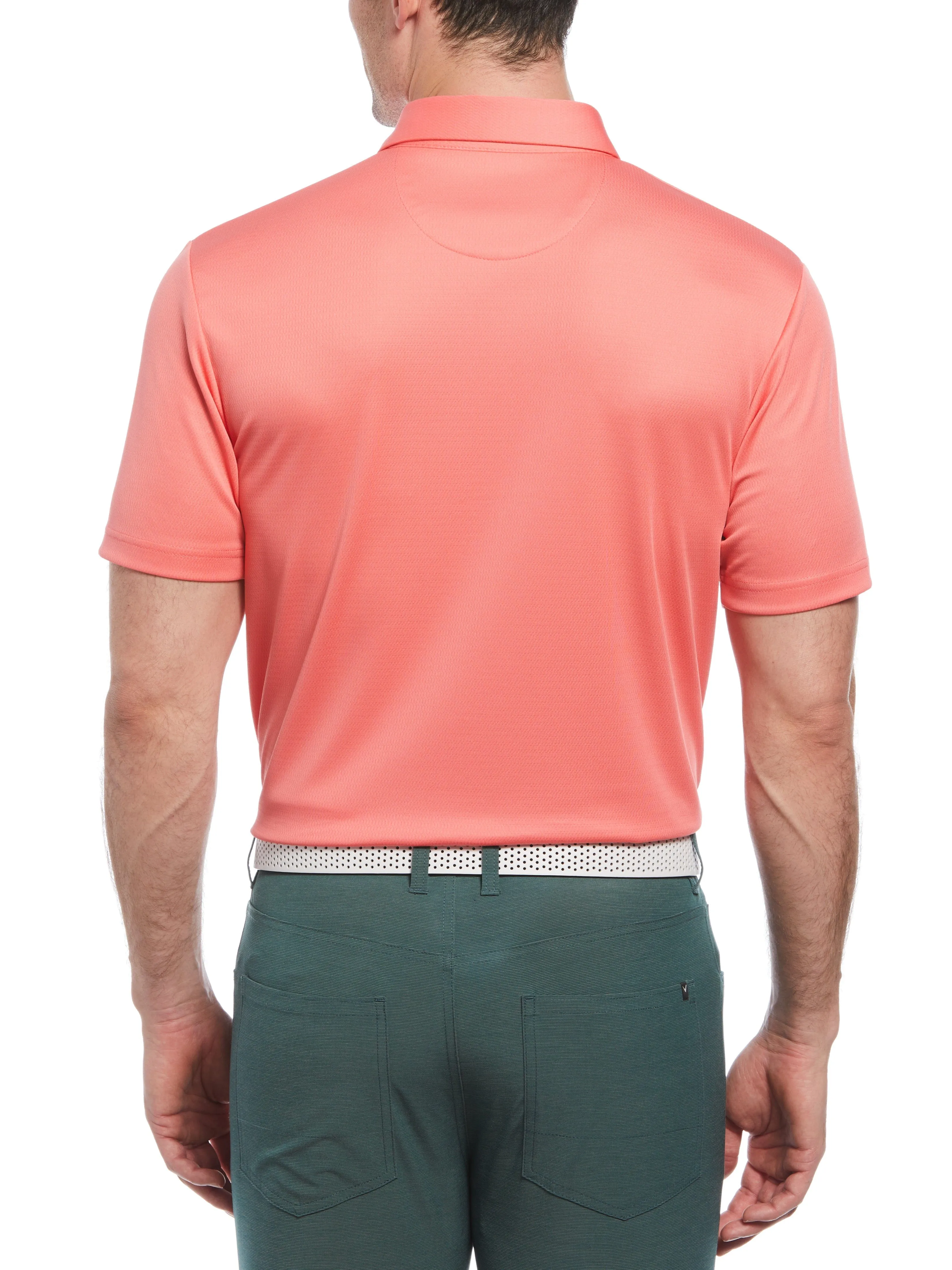Mens Micro Texture Polo