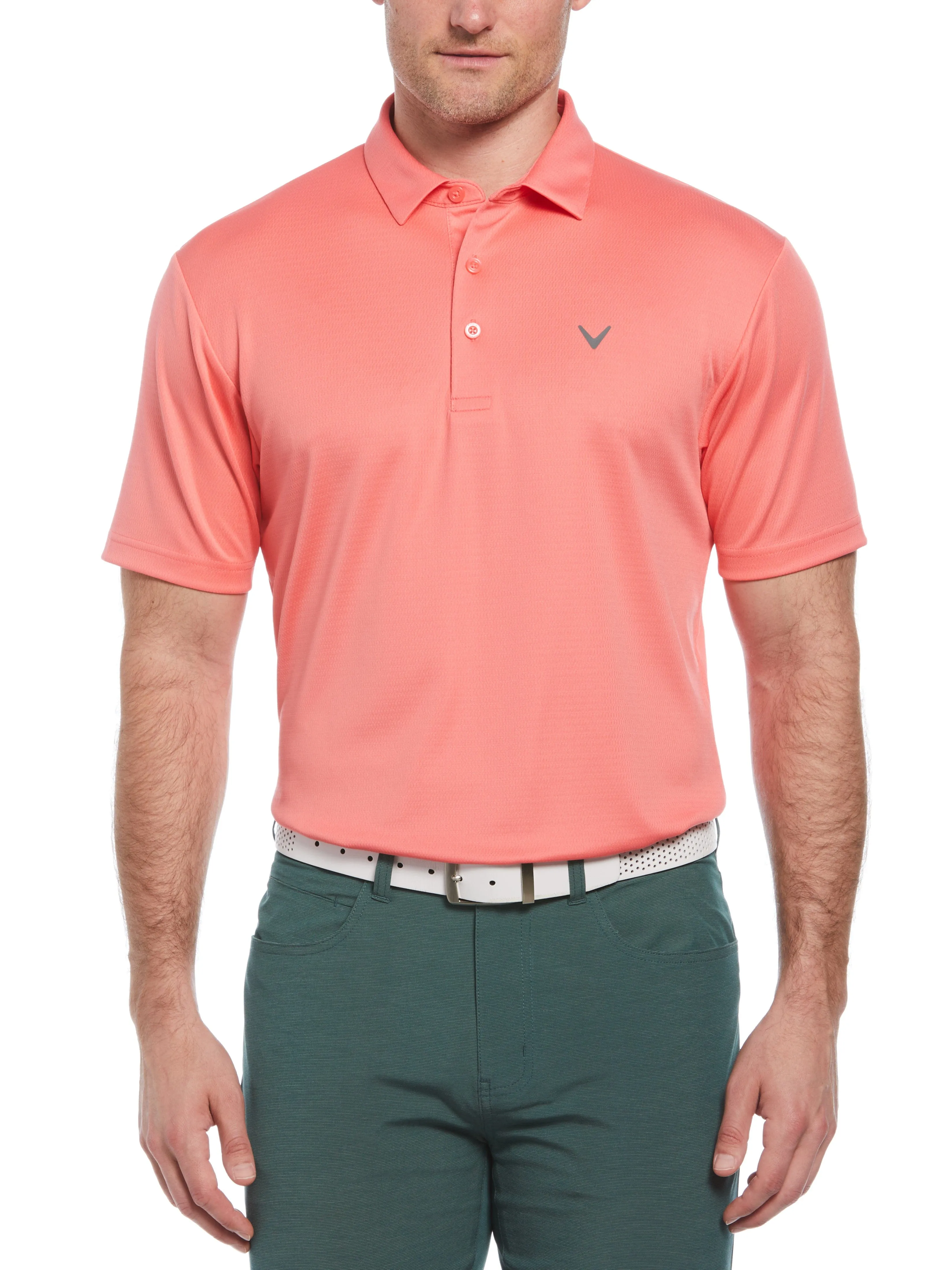 Mens Micro Texture Polo