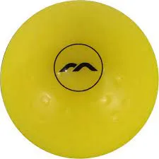 Mercian Large Dimple Hockey Ball - Yellow