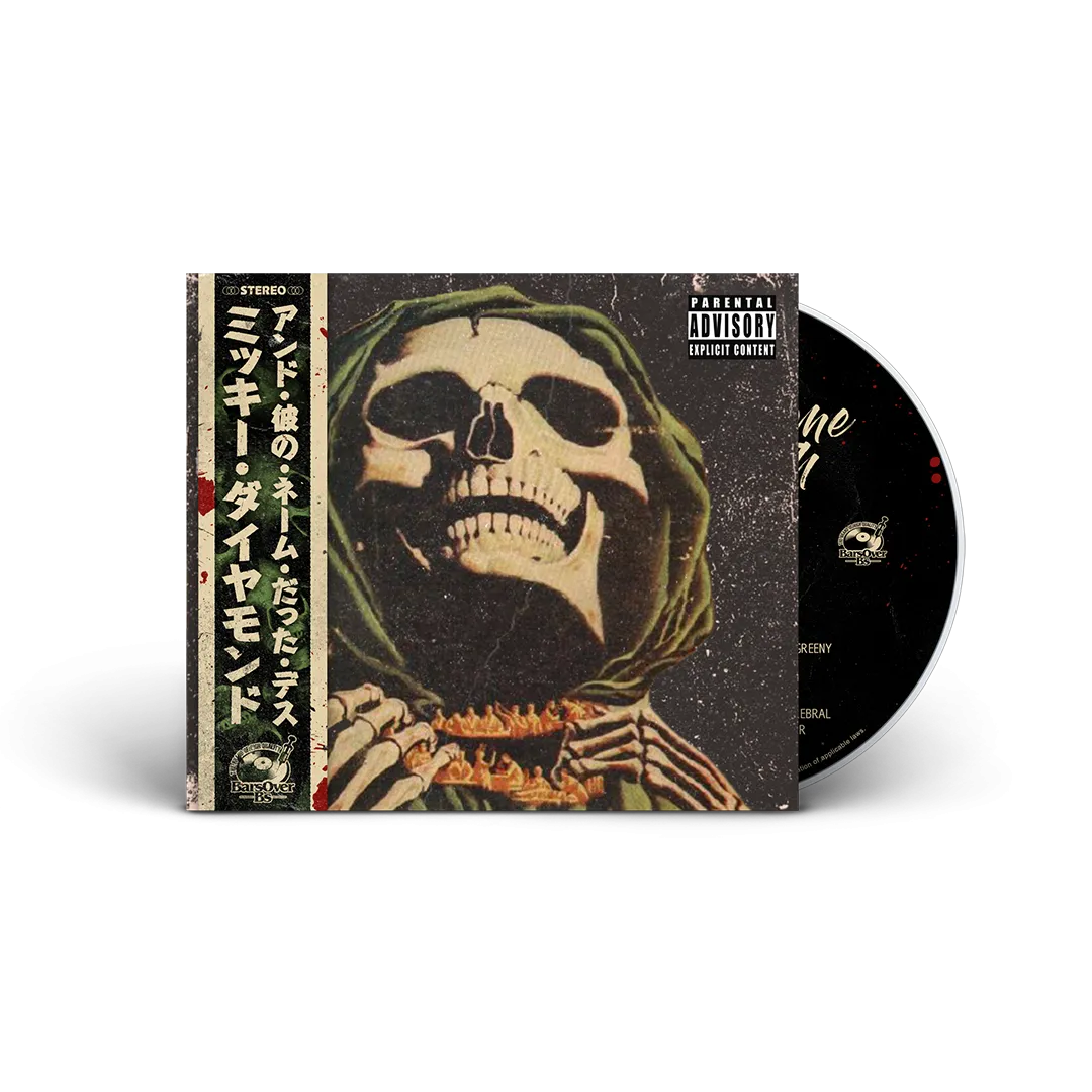 Mickey Diamond - And His Name Is Death (6 Page Panel Digipak With Obi Strip) Glass Mastered CD's