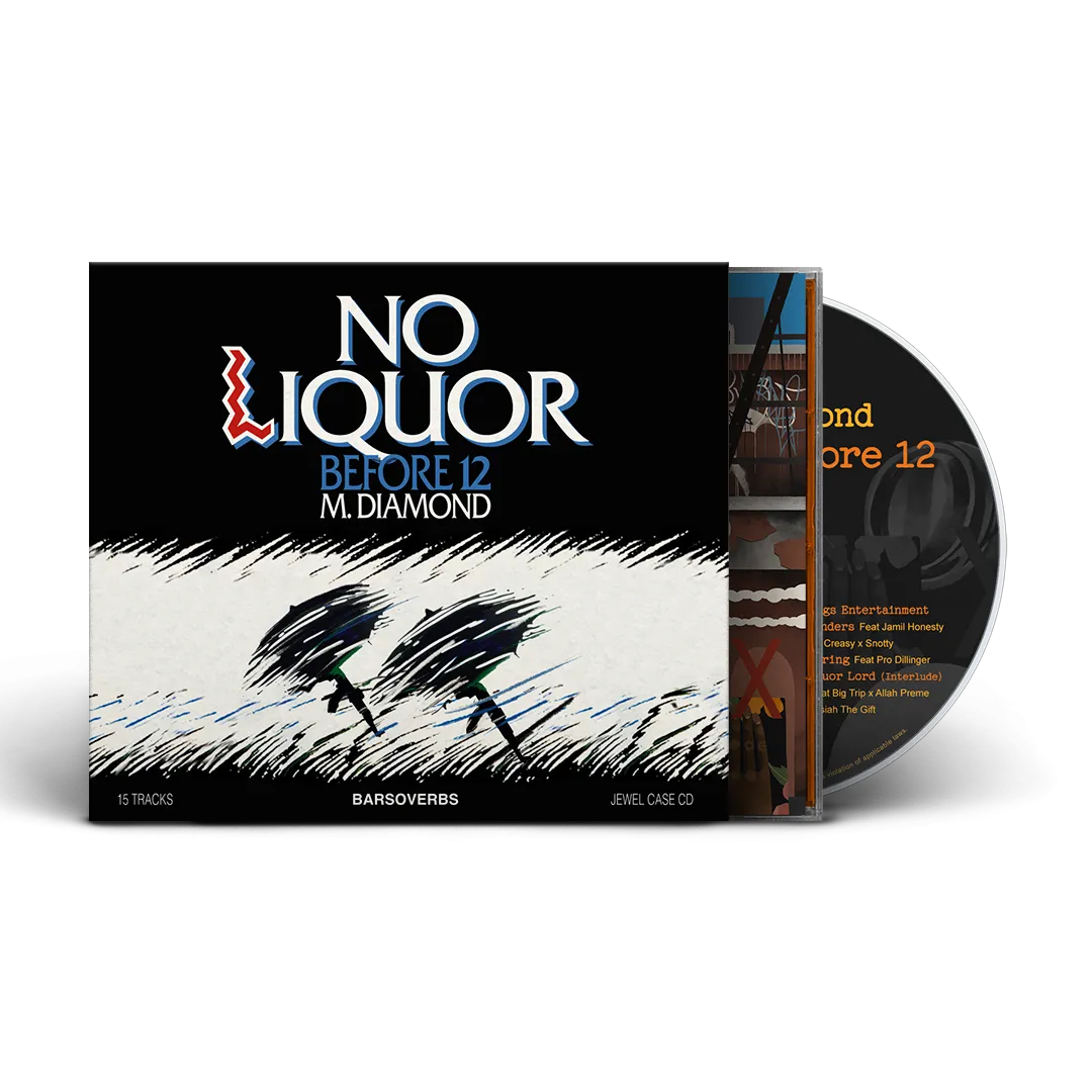 Mickey Diamond - No Liquor Before 12 (2nd Edition) (Beer O-Card Jewel Case CD) (AVAILABLE FOR ALL) (10 MINS ONLY)