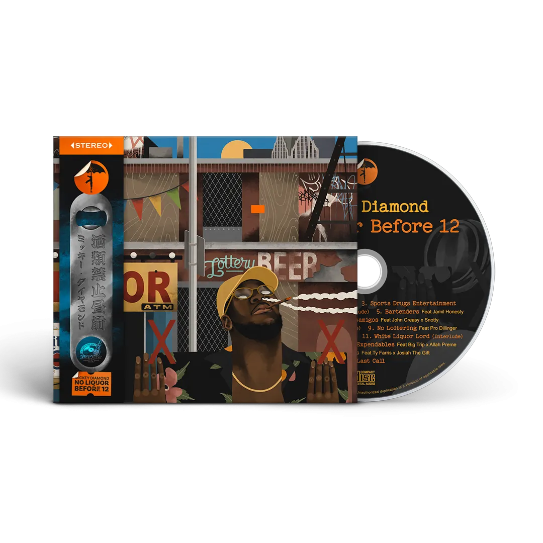 Mickey Diamond - No Liquor Before 12 (2nd Edition) (Digipak CD With Obi Strip) (Glass Mastered CD) (VERY LIMITED)