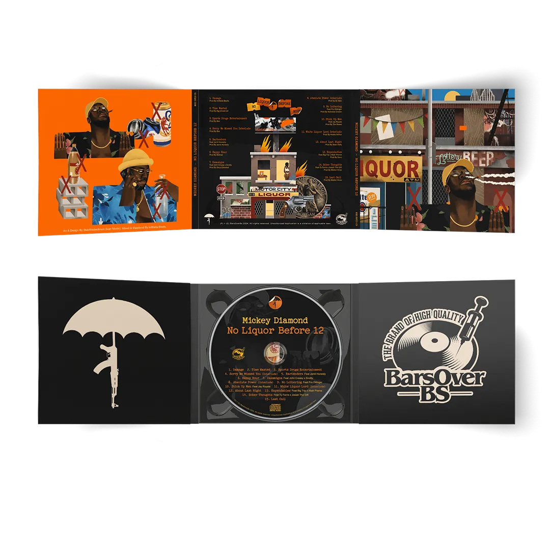 Mickey Diamond - No Liquor Before 12 (2nd Edition) (Digipak CD With Obi Strip) (Glass Mastered CD) (VERY LIMITED)