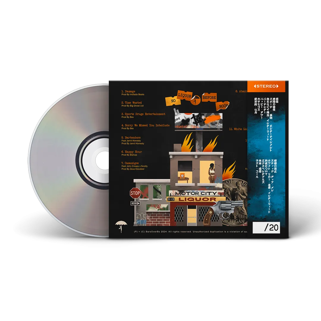 Mickey Diamond - No Liquor Before 12 (2nd Edition) (Digipak CD With Obi Strip) (Glass Mastered CD) (VERY LIMITED)