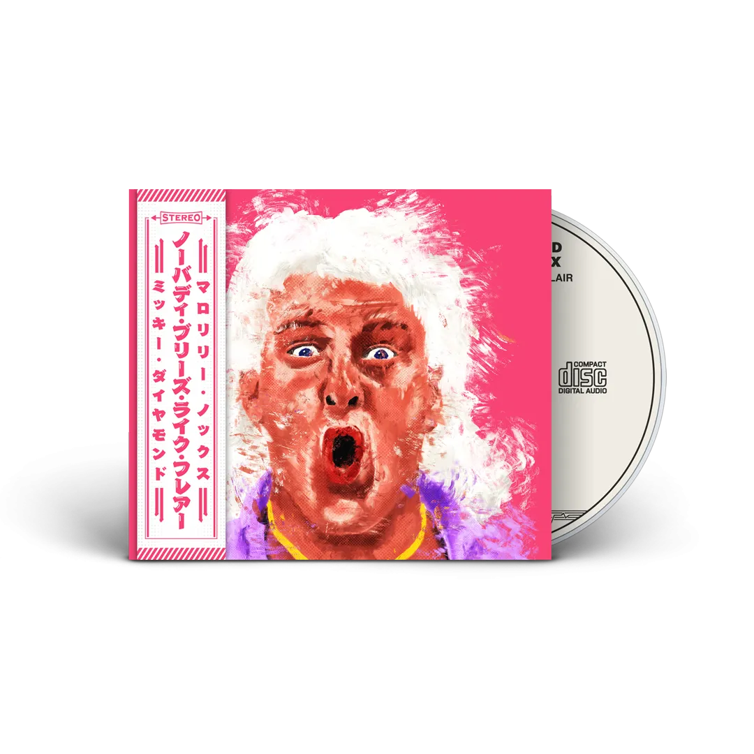 Mickey Diamond x Mallori Knox - Nobody Bleeds Like Flair (6 Page Digipak CD) (Brick Flair Edition) (Glass Mastered CD's)