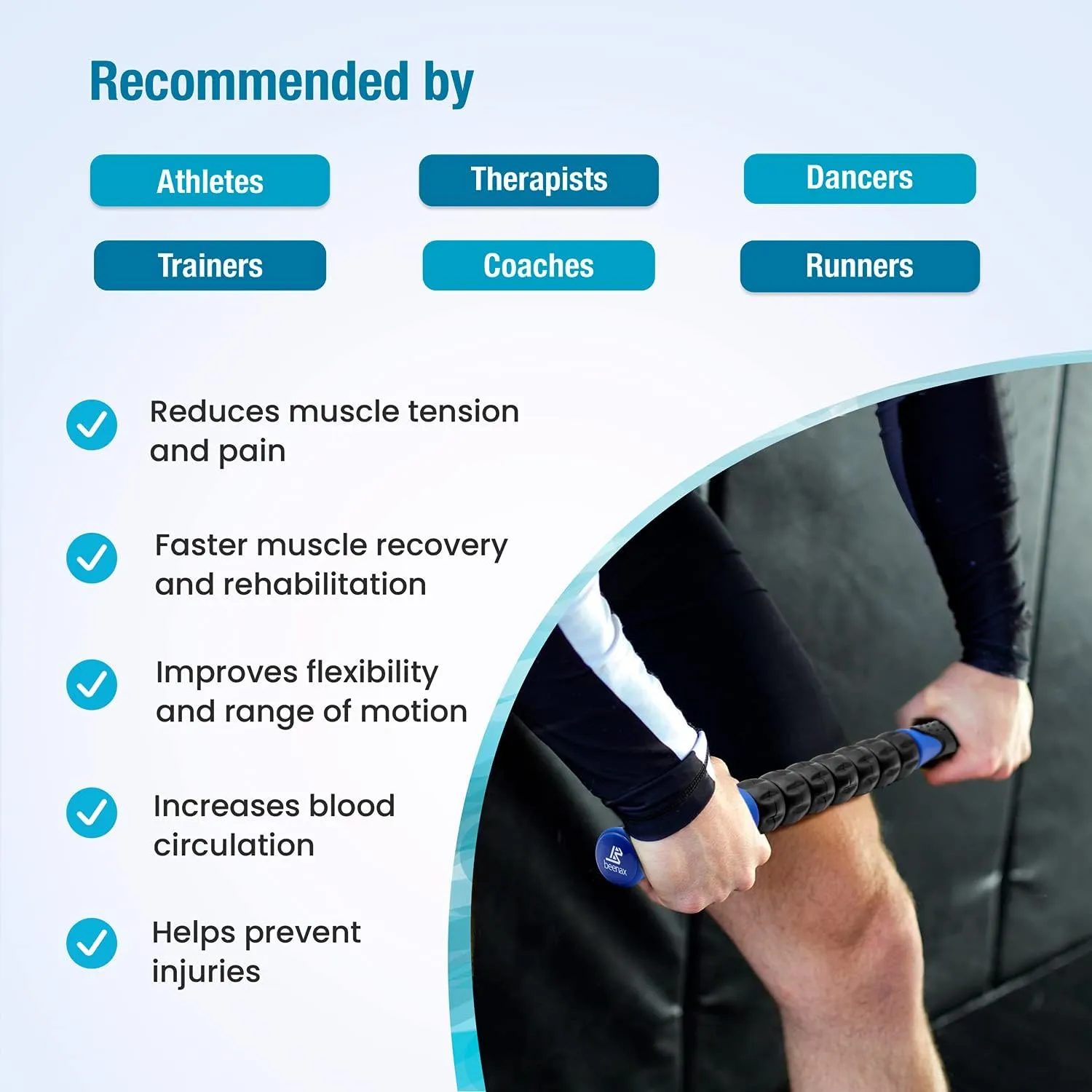 Muscle Roller Stick - Blue