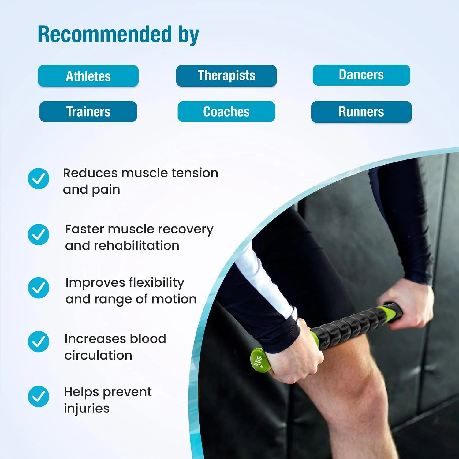 Muscle Roller Stick - Green