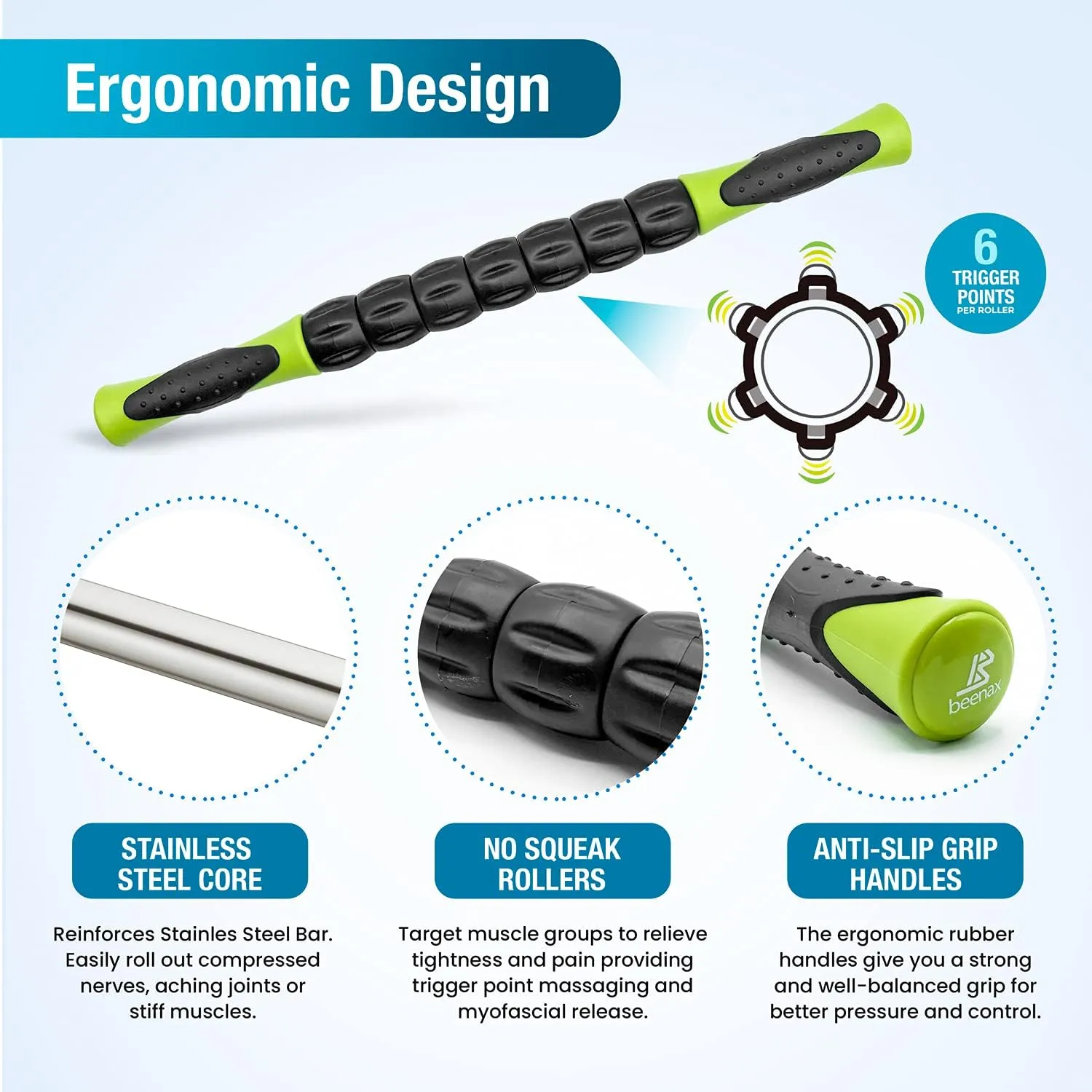 Muscle Roller Stick - Green