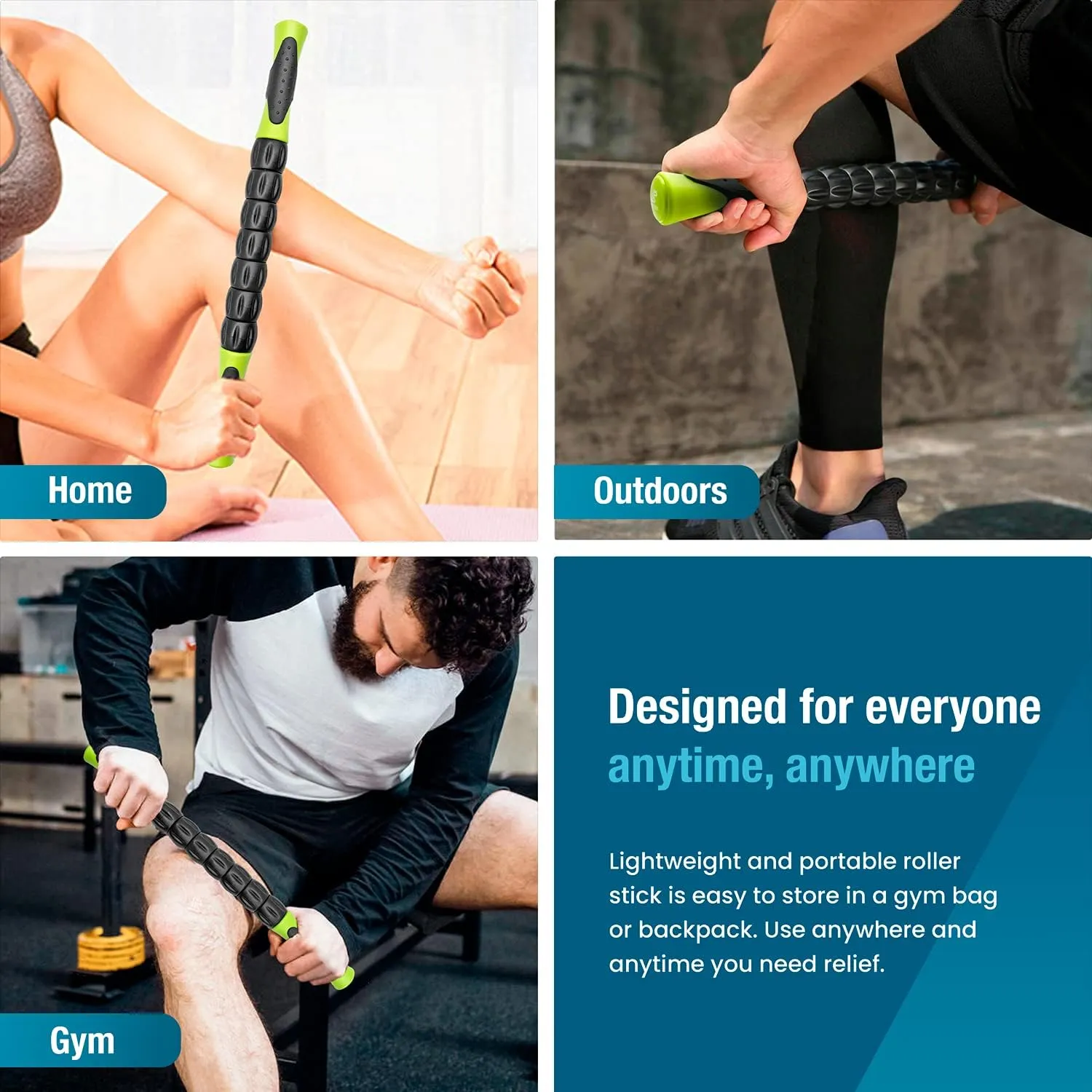 Muscle Roller Stick - Green