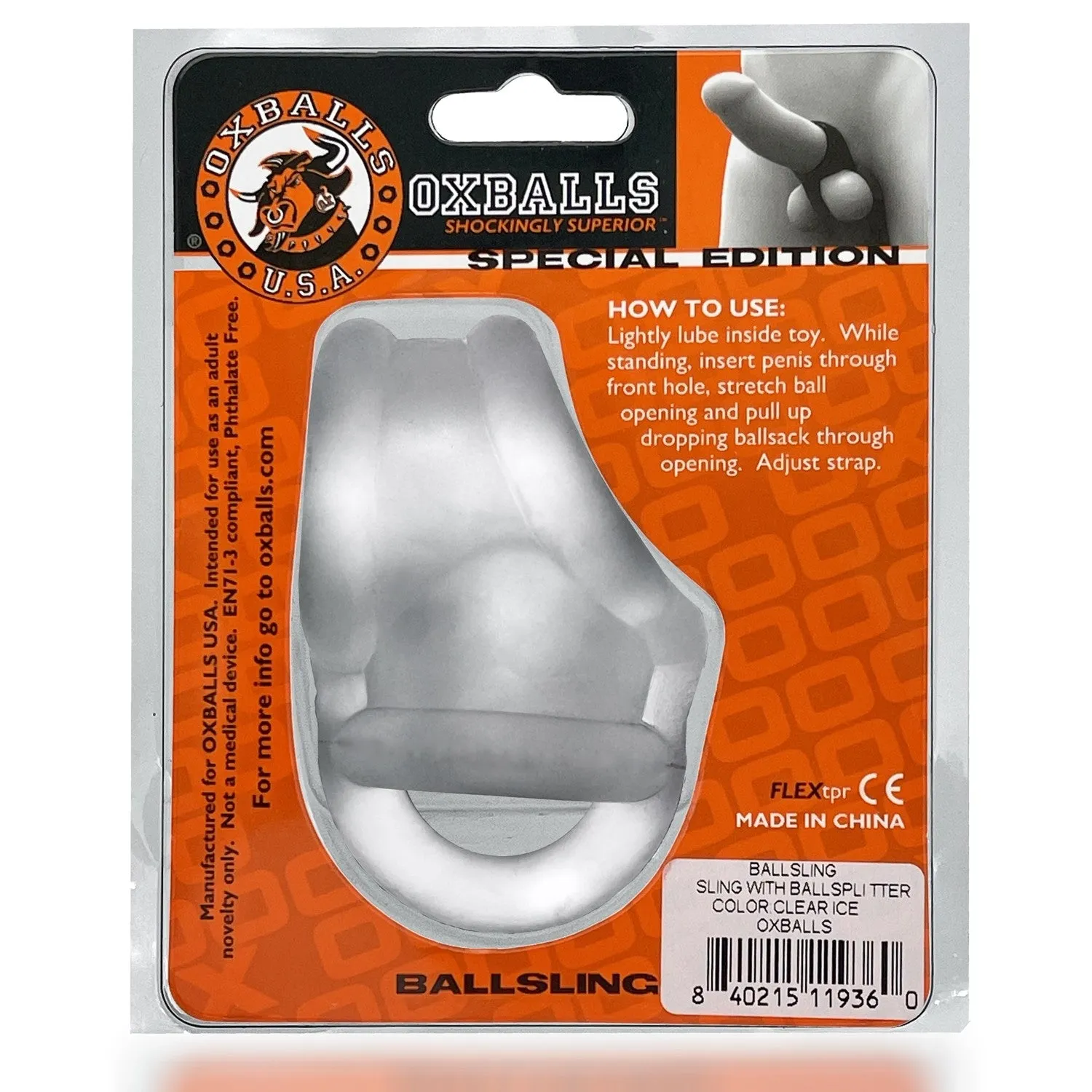 Oxballs BALLSLING original cocksling   nut splitter