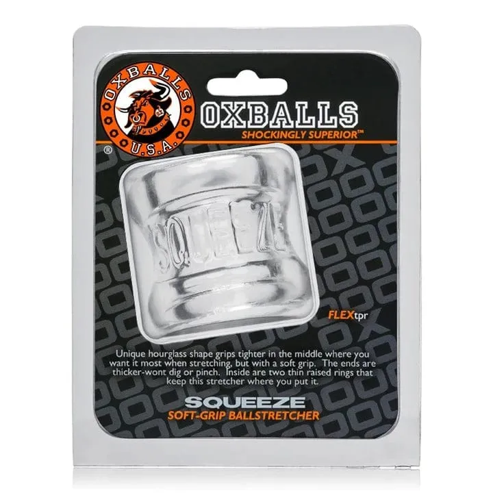 Oxballs Squeeze - Ball Stretcher (Black or Clear)