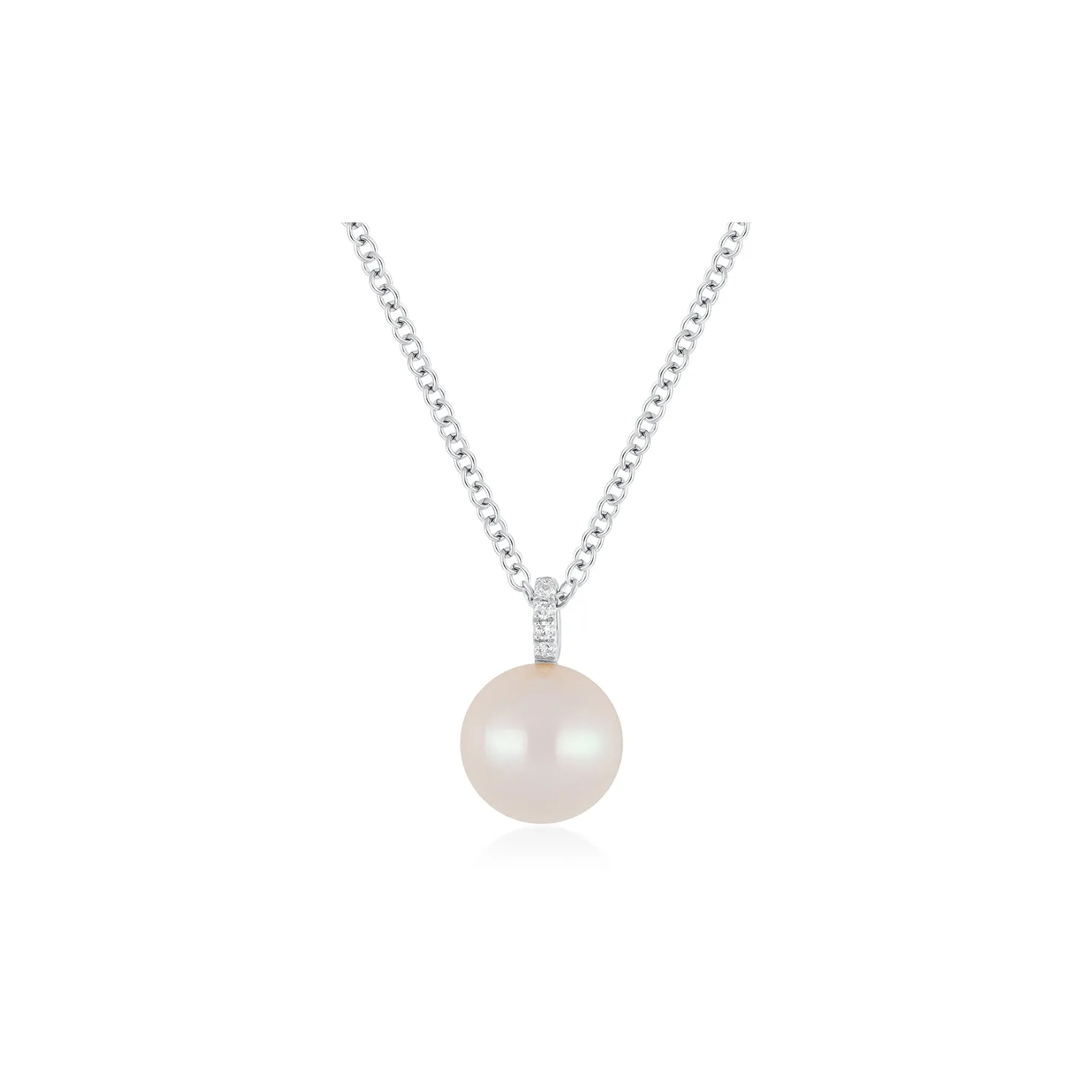 Pearl Ball Drop Necklace