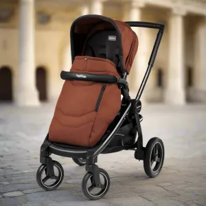 PEG PEREGO TEAM STROLLER  POP UP SEAT  X 1 AND CHASSIS  - TERRACOTTA