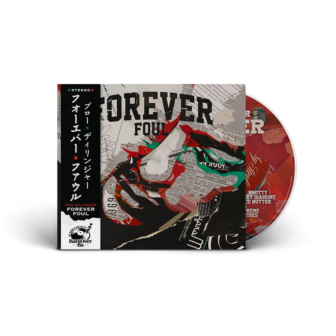 Pro Dillinger - Forever Foul (6 Page Panel Digipak CD's)