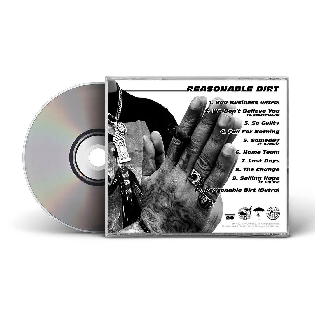 Pro Dillinger - Reasonable Dirt (Jewel Case CD)