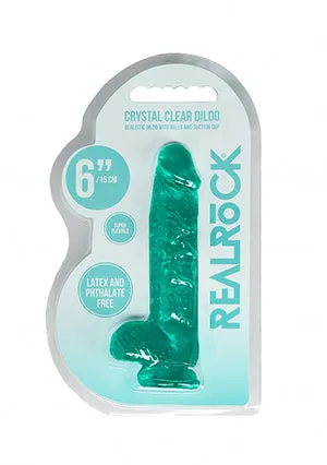 RealRock 6'' Realistic Dildo With Balls