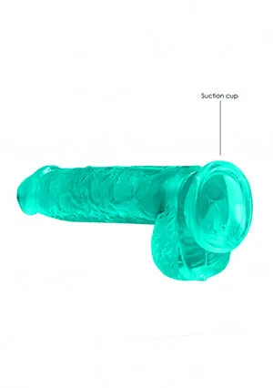 RealRock 6'' Realistic Dildo With Balls