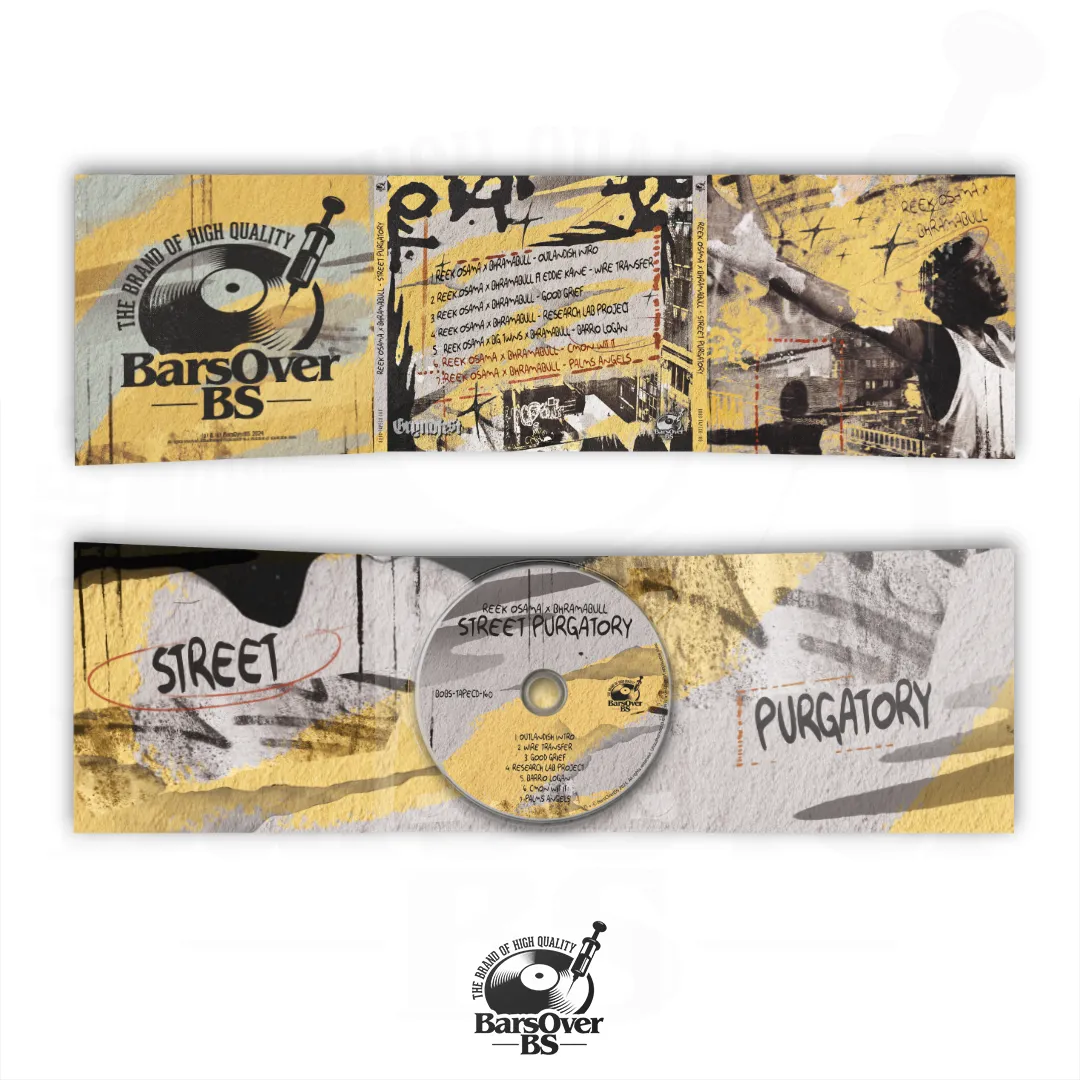Reek Osama x BhramaBull - Street Purgatory (Digipak CD With Obi Strip) (2 Exclusive Bonus Track   Instrumentals)