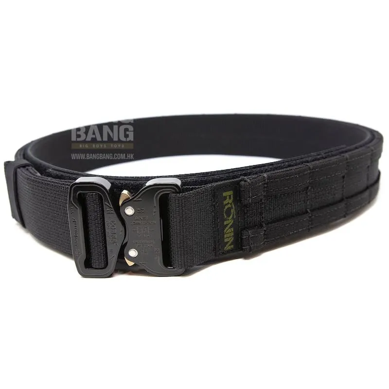 Ronin Tactics Shuto Belt - Black (M Size, Waist 34-39 inch)