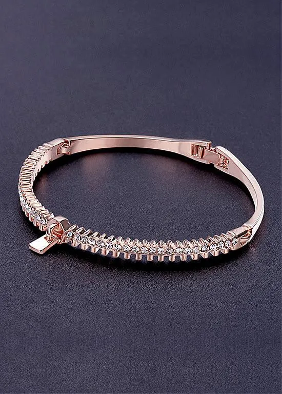 Rose Gold 18K Gold Plated Cuff Bangle
