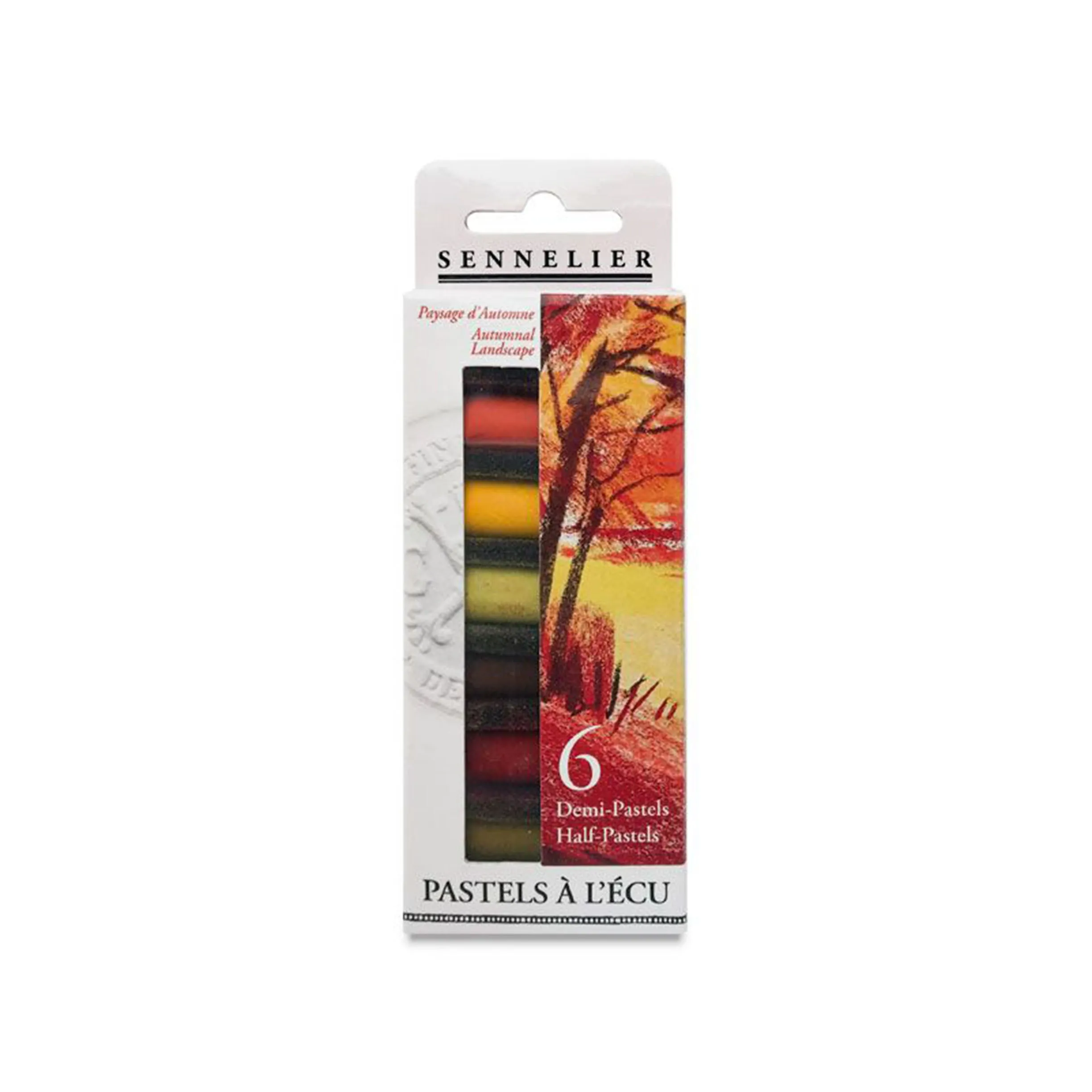 Sennelier Extra Soft Half-Pastels, Set of 6