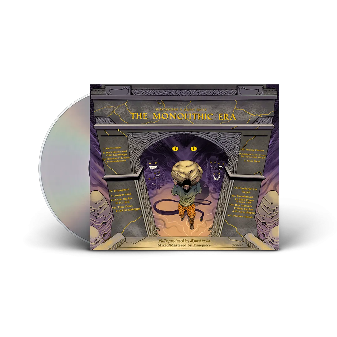 Substance810 x JQuest Beatz - The Monolithic Era (CD Digipak)