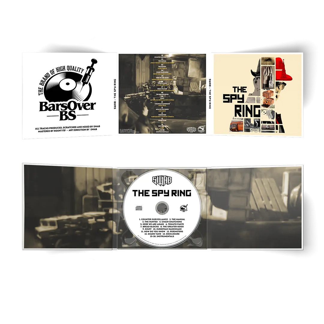 Swab - The Spy Ring (Digipak With Obi Strip)(VERY LIMITED) (Instrumentals Included)