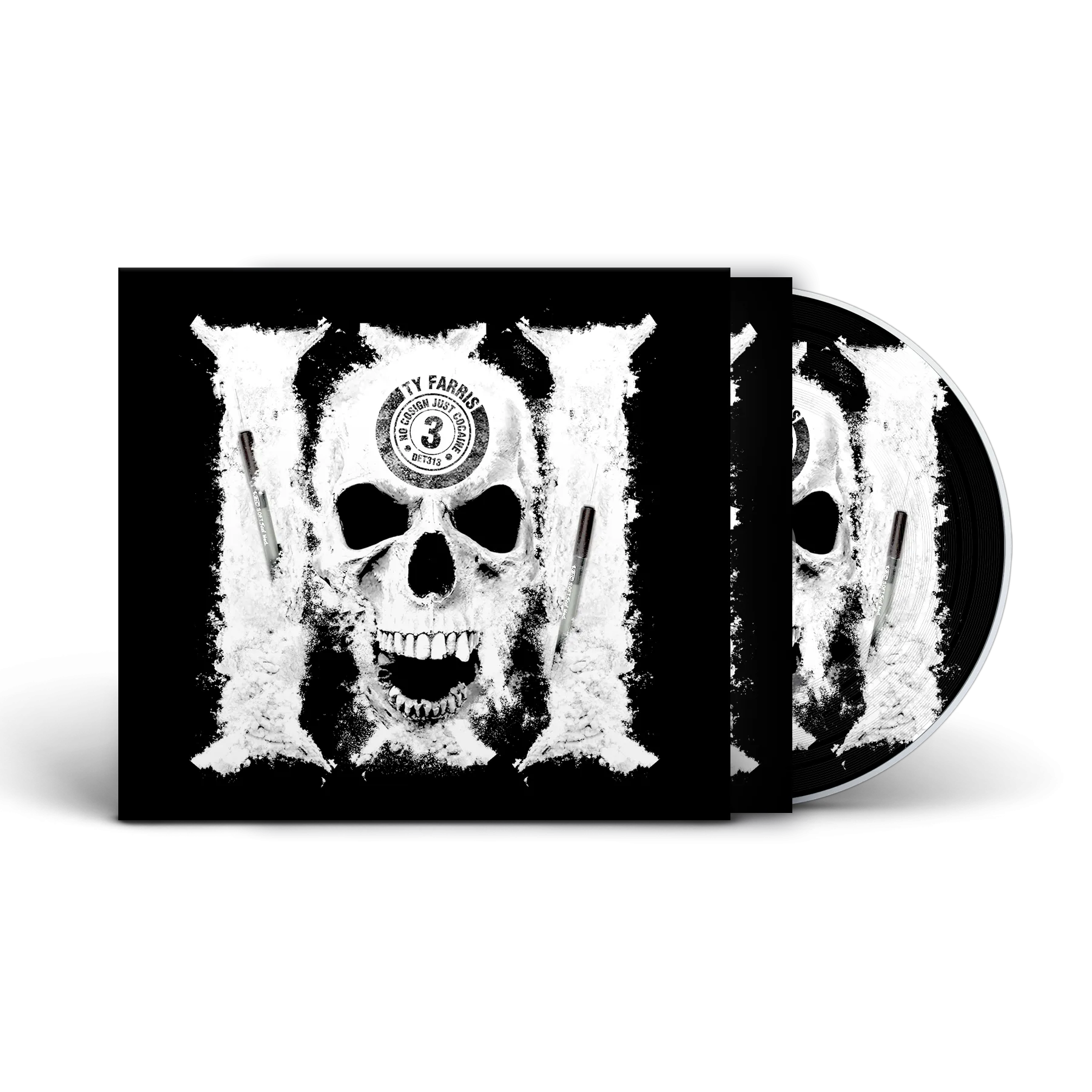 Ty Farris - No Cosign Just Cocaine 3 Digipak With 4 Page Booklet