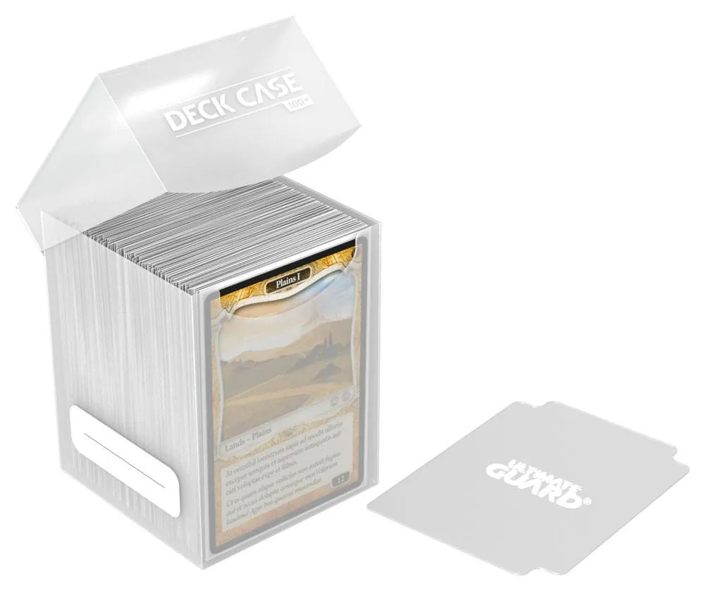 Ultimate Guard Deck Case 100  Transparent