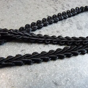 Vintage Gimp Trim - Black