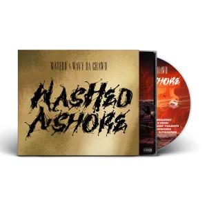 WateRR x Wavy Da Ghawd - Washed Ashore (BarsOverBS Gold CD)(ONE PER PERSON/HOUSEHOLD)